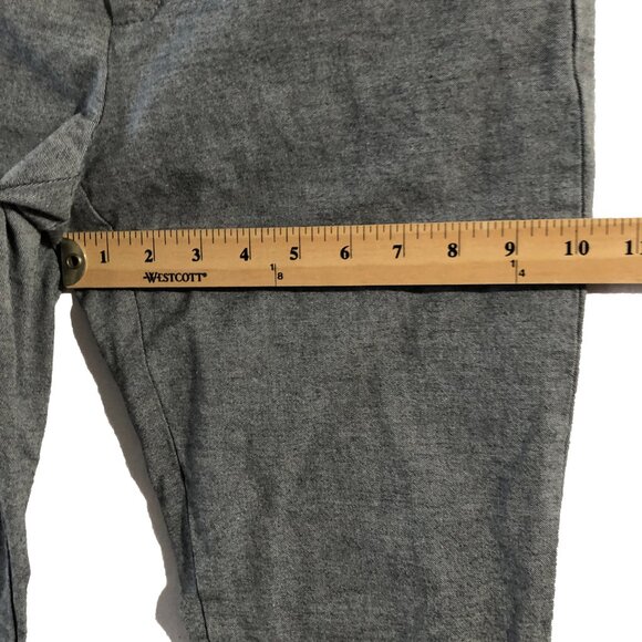 Banana Republic Pants Womens Size 4 Gray Sloan Fit  Tapered Ankle Crop - Picture 6 of 10